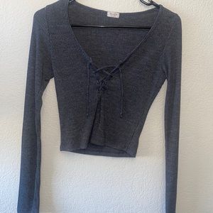 Cropped long sleeve
